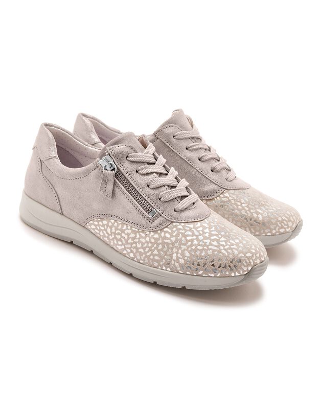 Derbies en cuir Hallux Confort (beige)