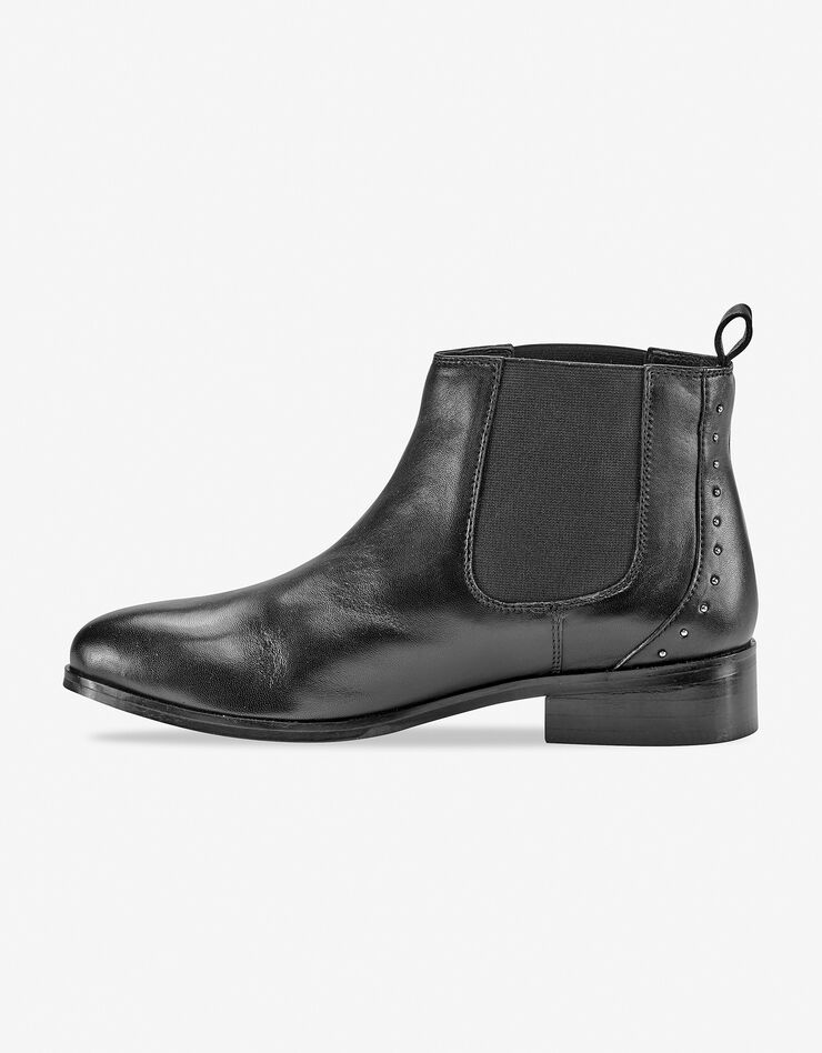 Chelsea boots à clous en cuir (noir) Chelsea boots à clous en cuir (noir)
