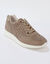 Baskets lacées spécial pieds sensibles en tissu extensible - irisé (sable)