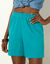 Short effet jupette - lot de 2 (noir / turquoise)