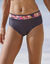 Bas de maillot de bain forme maxi Baracoa (gris / orange)