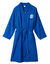 Peignoir adulte OM&reg; col kimono, &eacute;ponge (bleu)