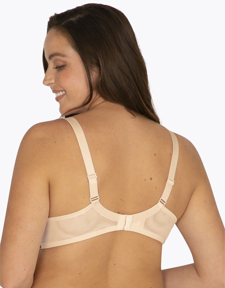 Soutien-gorge imprimé demi-coques Dentellissime avec armatures (noir)