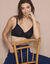 Soutien-gorge tout en dentelle forme minimiseur avec armatures  - lot de 2 (blanc + noir)