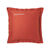 Taie d'oreiller &agrave; personnaliser - coton 57 fil/cm&sup2; (terracotta)