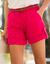 Short bermuda longueur réglable (framboise)