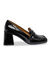 Mocassins à talon DEMYOS (noir)