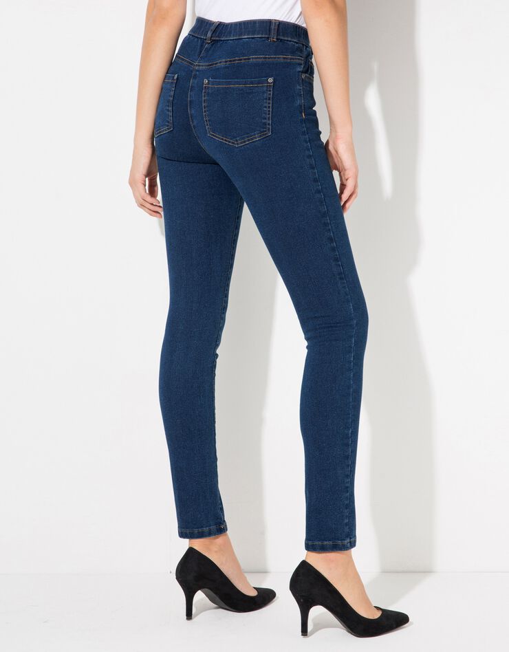 Jegging fuselé jean stretch - grande stature (stone)