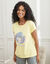 Tee-shirt manches courtes "Nature Sauvage" (jaune)