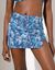 Jupette de bain forme paréo uni  Belinta (bleu)