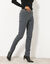Jegging denim taille élastiquée - grande stature (gris foncé)