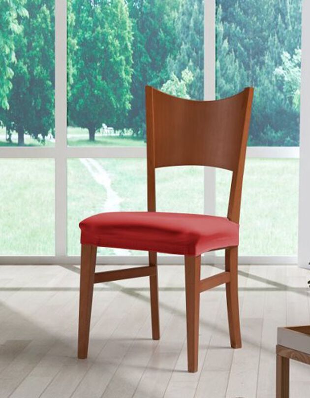 Housse assise de chaise "Nepal" (rouge)