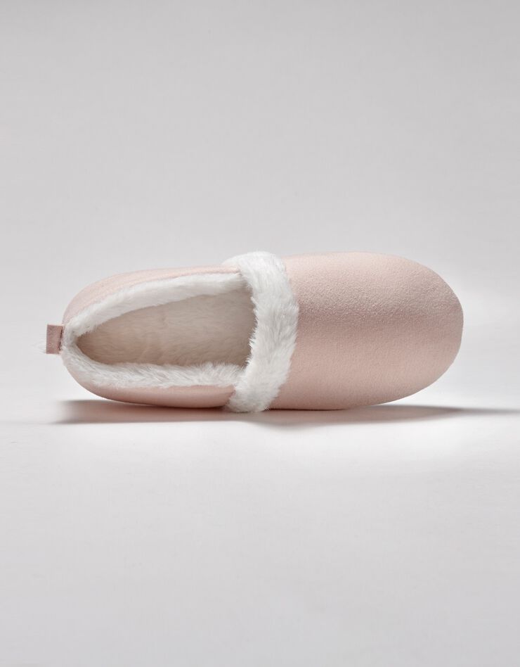 Chaussons doublés fausse fourrure (rose blush) Chaussons doublés fausse fourrure (rose blush)
