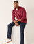 Sweat molleton col camionneur zippé (rose foncé)