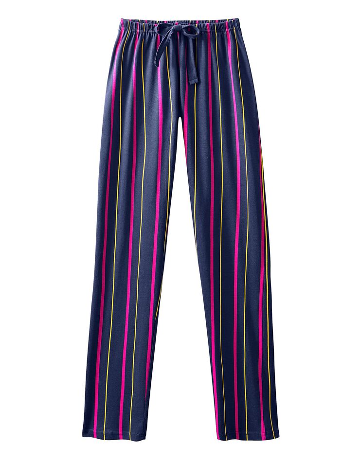 Pantalon de pyjama imprimé rayé Estrella - coton (marine) Pantalon de pyjama imprimé rayé Estrella - coton (marine)