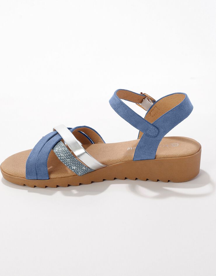 Sandales multibrides - bleu (bleu) Sandales multibrides - bleu (bleu)