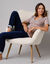 T-shirt coton et dentelle - lot de 2 (vison)