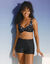 Short de bain uni Solaro (noir)