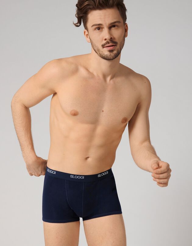 Boxer Basic® - lot de 3 (marine)