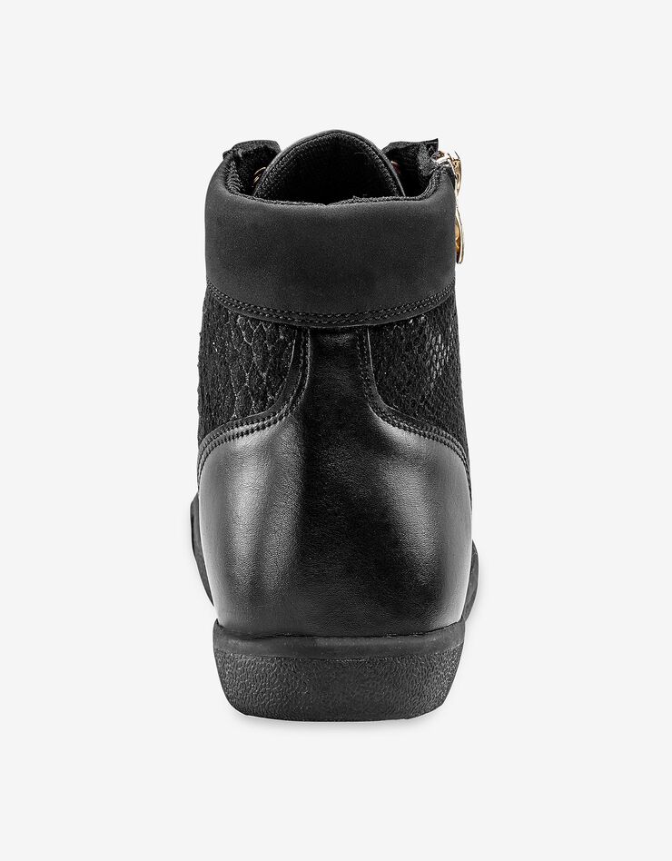 Baskets effet python - noir (noir) Baskets effet python - noir (noir)