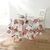 Nappe toile cir&eacute;e motifs coeurs Berneix  (rouge)
