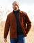 Surchemise boutonnée velours côtelé (caramel) Surchemise boutonnée velours côtelé (caramel)