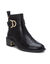 Boots à talons boucle fantaisie (noir)