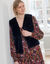 Veste sans manches en fausse fourrure  (marine)