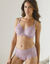 Culotte haute dentelle unie Arum (lavande)