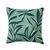 Housse de coussin imprim&eacute; feuillage (amande)