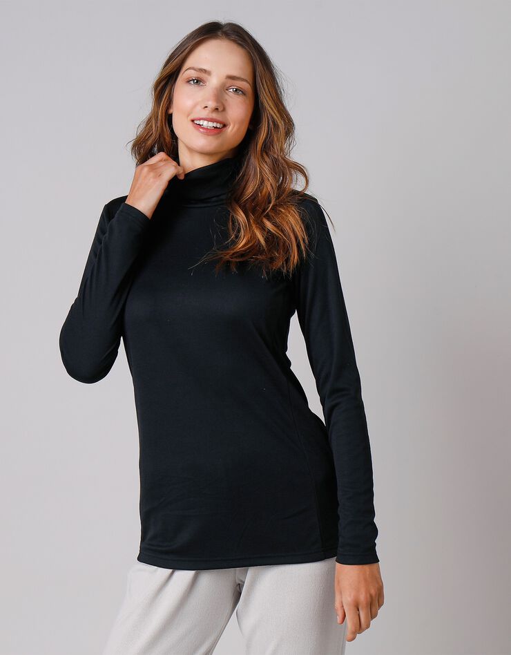 Sous pull thermique - col roulé (noir) Sous pull thermique - col roulé (noir)
