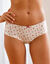 Culotte coton forme shorty imprimé motifs "coeurs" assortis– Lot de 4 (rouge)