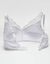 Soutien-gorge post-op&eacute;ratoire coton stretch forme foulard - sans armatures. (blanc)