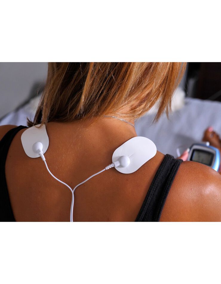 Recharge de pads pour électro-stimulateur - lot de 12 (blanc) Recharge de pads pour électro-stimulateur - lot de 12 (blanc)