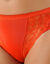 Culotte midi dentelle - lot de 3 (orange + bleu + bleu canard)