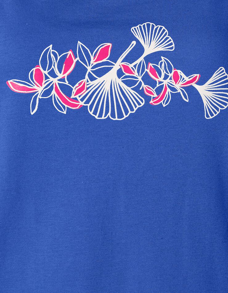 Lot de 2 chemises de nuit sans manches imprimées (bleu + marine) Lot de 2 chemises de nuit sans manches imprimées (bleu + marine)