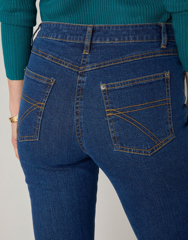 Jean droit stretch - petite stature (dark blue)