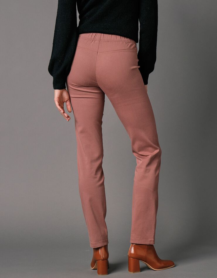 Pantalon sculptant effet ventre plat taille élastiquée (praline) Pantalon sculptant effet ventre plat taille élastiquée (praline)