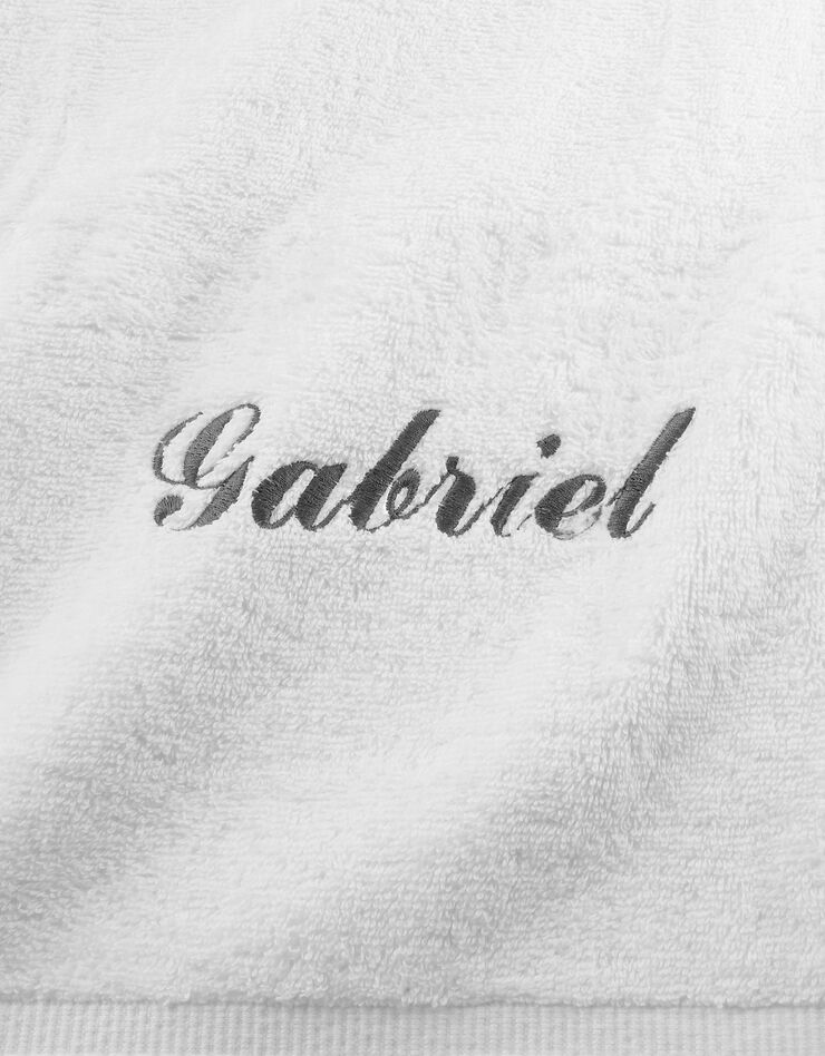 Serviette éponge personnalisable confort moelleux (blanc) Serviette éponge personnalisable confort moelleux (blanc)