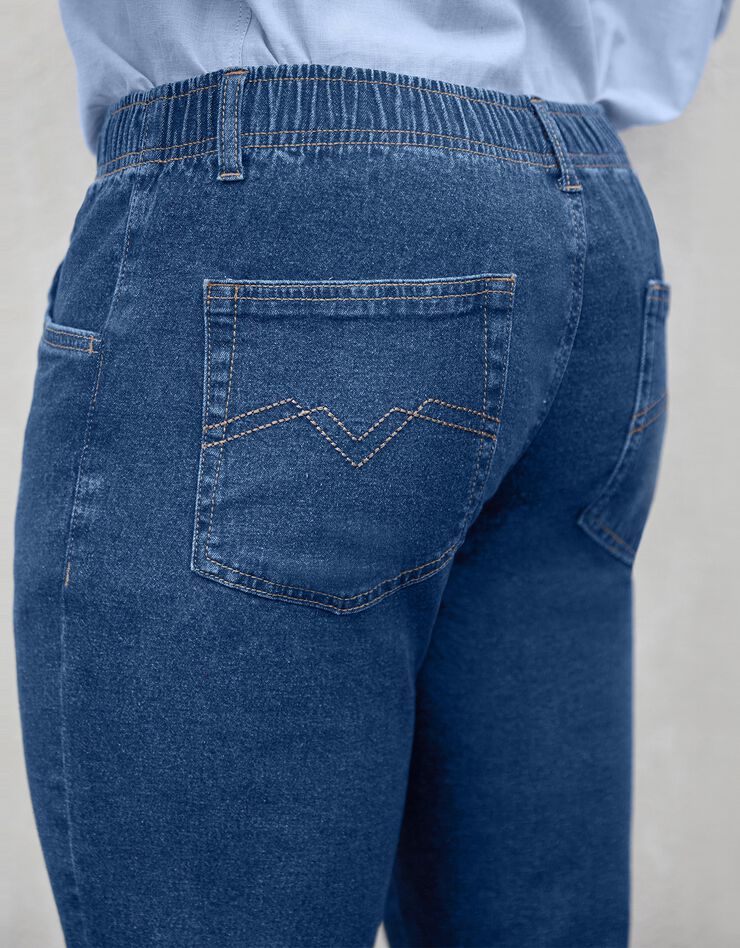 Jean taille élastiquée - entrej. 82 cm (stone) Jean taille élastiquée - entrej. 82 cm (stone)