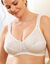 Soutien-gorge coton stretch Yvonne - sans armatures (blanc)