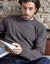 Pull col rond 80% laine (anthracite)