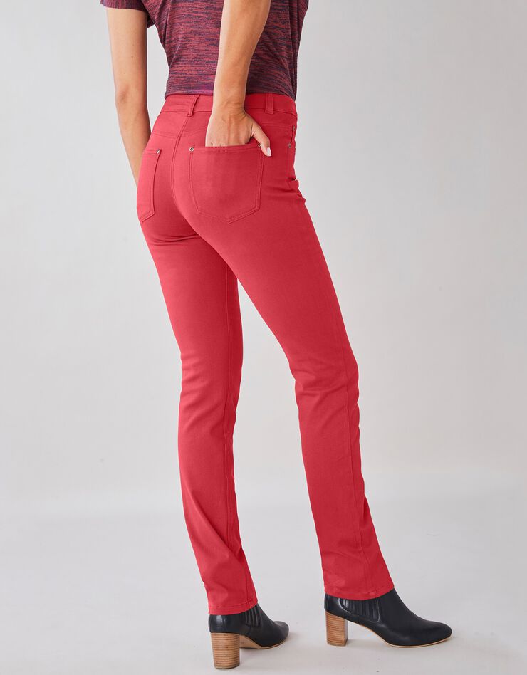 Pantalon droit stretch (corail) Pantalon droit stretch (corail)