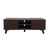 Meuble TV, 2 portes (bois)