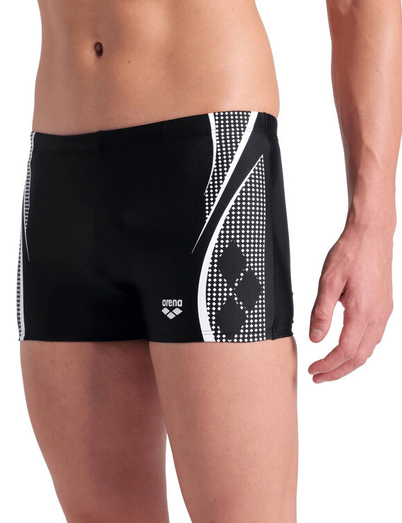 Boxer de bain Graphic Arena® (noir / blanc)