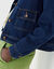 Veste boutonn&eacute;e en jean (stone)