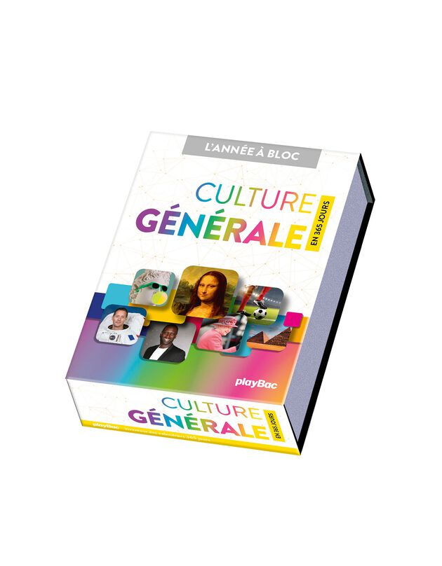 Calendrier chevalet "Culture générale" (unique)