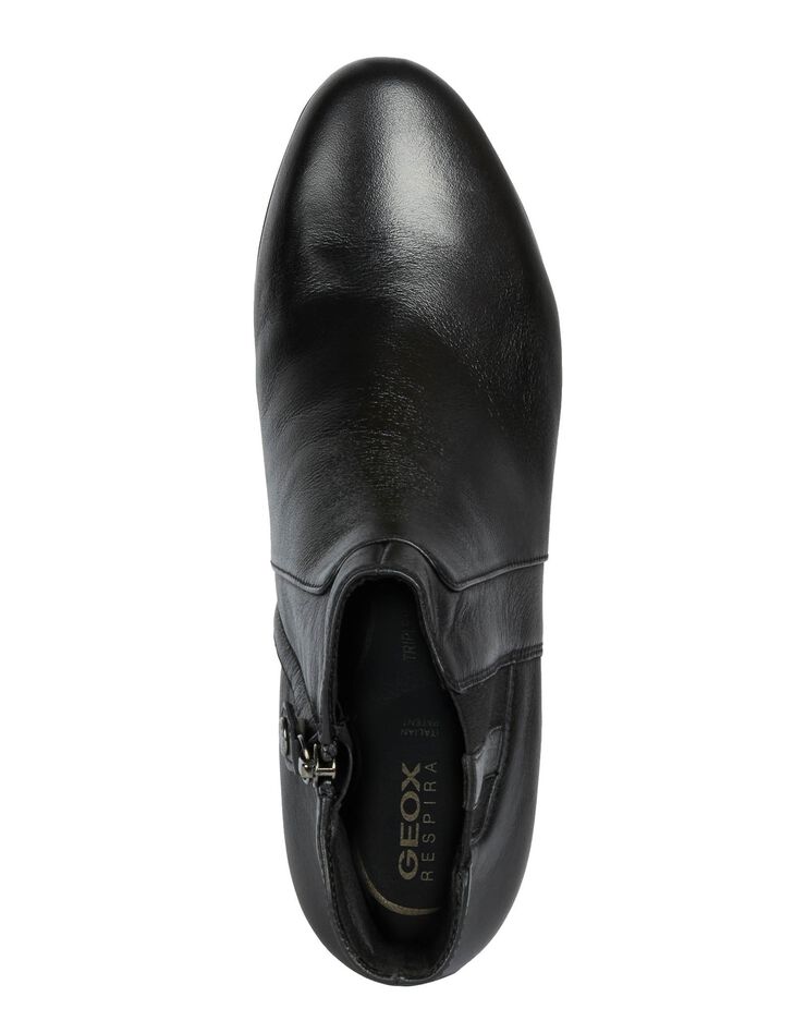 Boots cuir D New Annya Mid (noir)