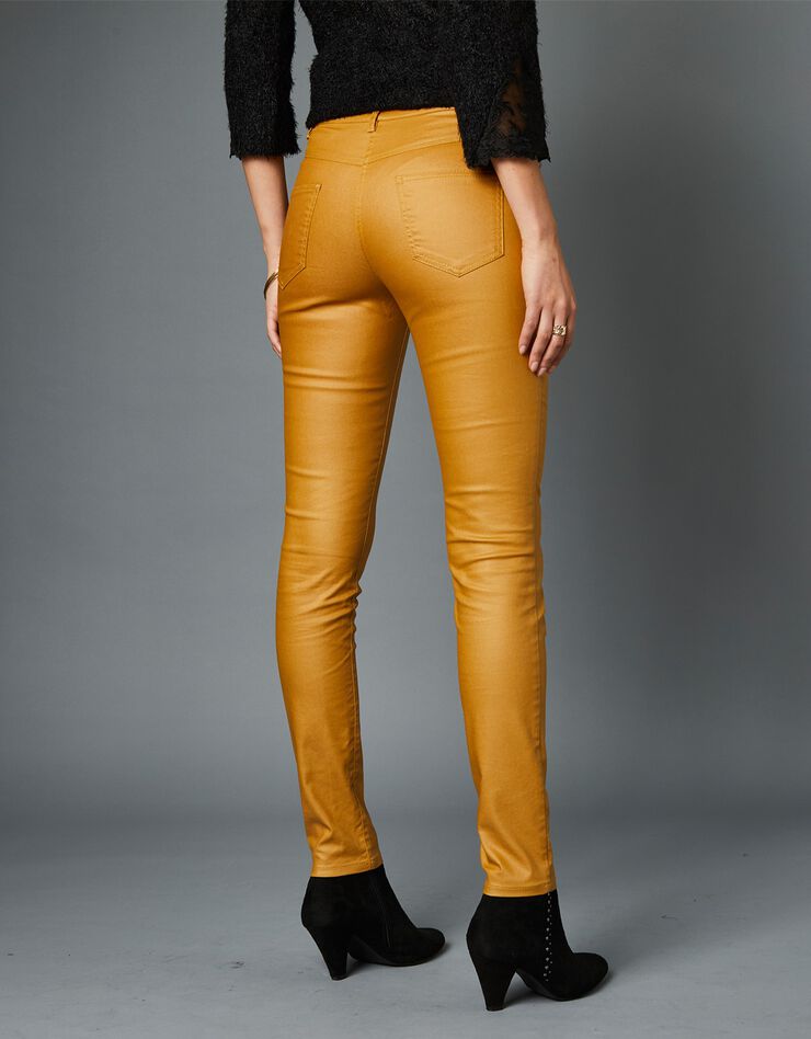 Pantalon enduit fuselé (safran) Pantalon enduit fuselé (safran)
