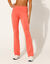 Legging forme trompette, maille extensible (corail)